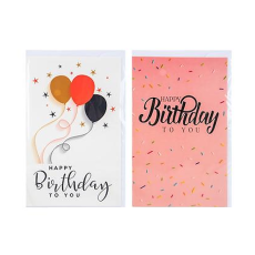 Birthday Card & Envelope - Female